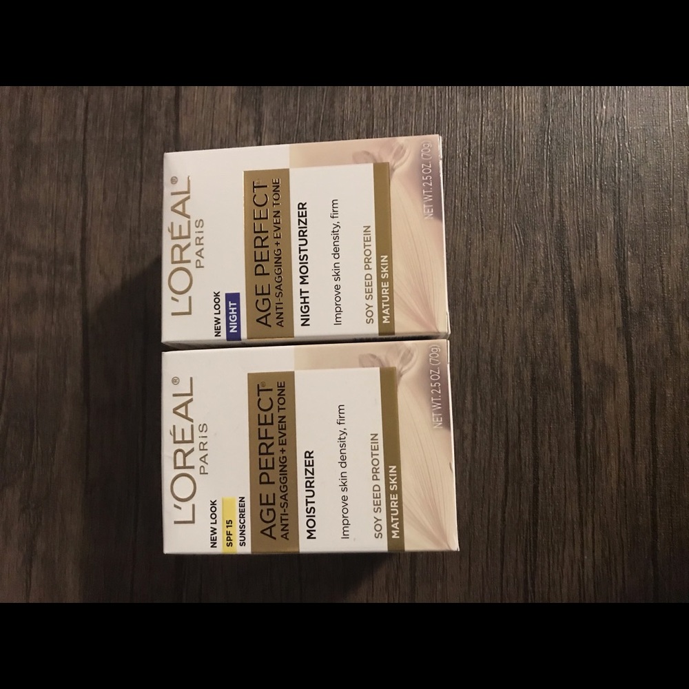 Loreal Age Perfect day and night moisturizer set